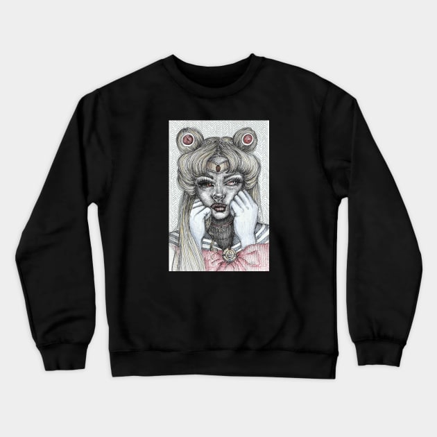 Sailor Ghoul Crewneck Sweatshirt by oonakc